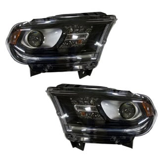 Pacific Best® - Driver and Passenger Side Replacement Headlight Set (CAPA Certified)