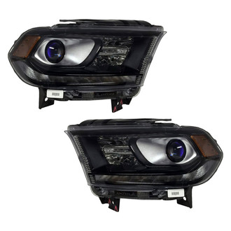 Pacific Best® - Driver and Passenger Side Replacement Headlight Set (Standard Line)