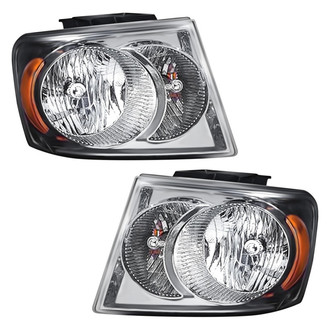 Pacific Best® - Driver and Passenger Side Replacement Headlight Set (CAPA Certified)