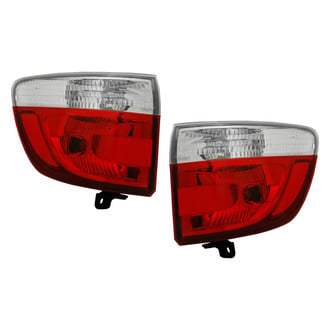 Pacific Best® - Driver and Passenger Side Outer Replacement Tail Lights (Standard Line)