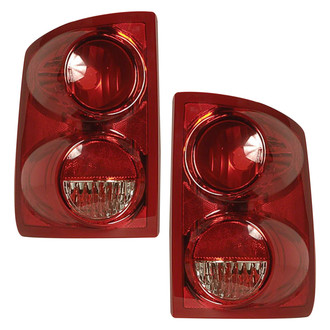 Pacific Best® - Driver and Passenger Side Replacement Tail Lights (Standard Line)