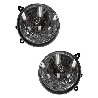 Pacific Best® - Driver and Passenger Side Replacement Headlight Set (CAPA Certified)