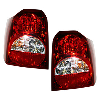 Pacific Best® - Driver and Passenger Side Replacement Tail Lights (CAPA Certified)