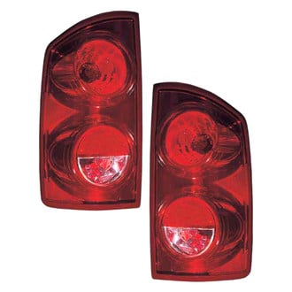Pacific Best® - Driver and Passenger Side Replacement Tail Lights (Standard Line)