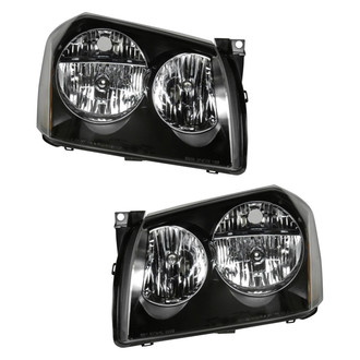 Pacific Best® - Driver and Passenger Side Replacement Headlight Set (Standard Line)