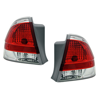 Pacific Best® - Driver and Passenger Side Lower Replacement Tail Lights (Standard Line)