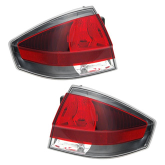 Pacific Best® - Driver and Passenger Side Replacement Tail Lights (CAPA Certified)