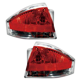 Pacific Best® - Driver and Passenger Side Replacement Tail Lights (Standard Line)