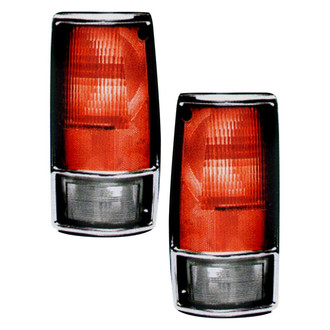 Pacific Best® - Driver and Passenger Side Replacement Tail Lights (Standard Line)