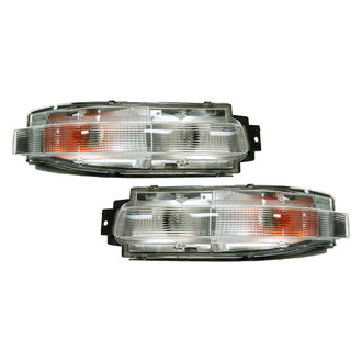 Pacific Best® - Driver and Passenger Side Lower Replacement Backup Lights (Standard Line)