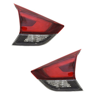 Pacific Best® - Driver and Passenger Side Inner Replacement Tail Lights (CAPA Certified)