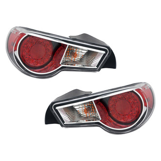 Pacific Best® - Driver and Passenger Side Replacement Tail Lights (CAPA Certified)