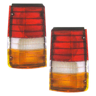 Pacific Best® - Driver and Passenger Side Replacement Tail Lights (Standard Line)