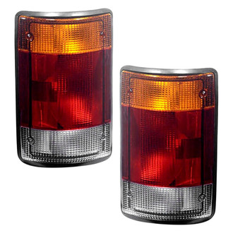 Pacific Best® - Driver and Passenger Side Replacement Tail Lights (Standard Line)
