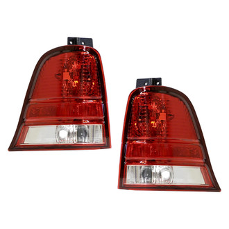 Pacific Best® - Driver and Passenger Side Replacement Tail Lights (Standard Line)