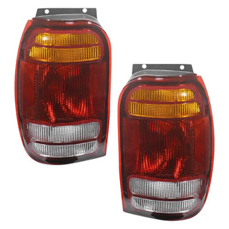 Pacific Best® - Driver and Passenger Side Replacement Tail Lights (Standard Line)