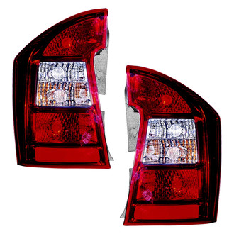 Pacific Best® - Driver and Passenger Side Replacement Tail Lights (Standard Line)
