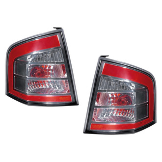 Pacific Best® - Driver and Passenger Side Replacement Tail Lights (CAPA Certified)