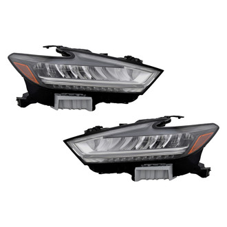 Pacific Best® - Driver and Passenger Side Replacement Headlight Set (Standard Line)
