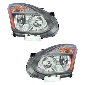 Pacific Best® - Driver and Passenger Side Replacement Headlight Set (CAPA Certified)