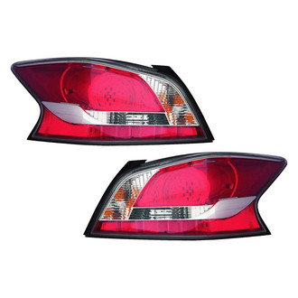 Pacific Best® - Driver and Passenger Side Replacement Tail Lights (Standard Line)