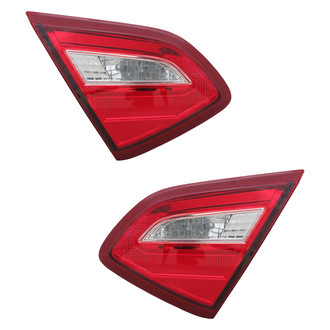 Pacific Best® - Driver and Passenger Side Inner Replacement Tail Lights (CAPA Certified)
