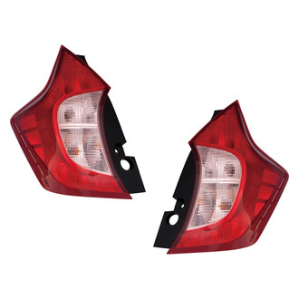 Pacific Best® - Driver and Passenger Side Replacement Tail Lights (CAPA Certified)