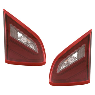 Pacific Best® - Driver and Passenger Side Inner Replacement Tail Lights (CAPA Certified)