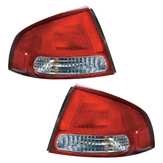 Pacific Best® - Driver and Passenger Side Replacement Tail Lights (Standard Line)