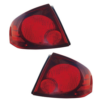 Pacific Best® - Driver and Passenger Side Replacement Tail Lights (Standard Line)