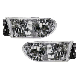 Pacific Best® - Driver and Passenger Side Replacement Headlight Set (Standard Line)