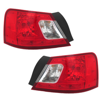 Pacific Best® - Driver and Passenger Side Replacement Tail Lights (Standard Line)