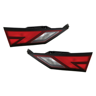 Pacific Best® - Driver and Passenger Side Inner Replacement Tail Lights (CAPA Certified)