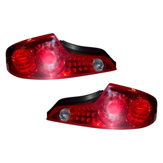 Pacific Best® - Driver and Passenger Side Replacement Tail Lights (Standard Line)