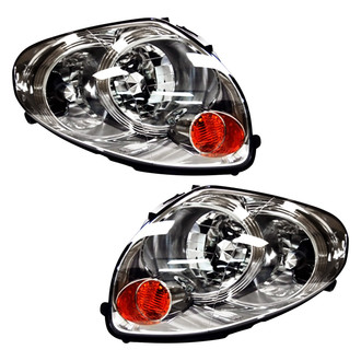 Pacific Best® - Driver and Passenger Side Replacement Headlight Set (Standard Line)