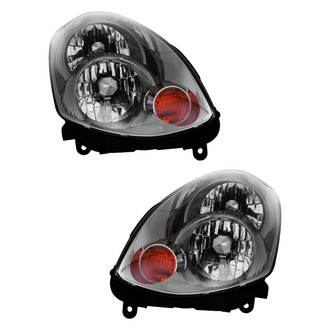 Pacific Best® - Driver and Passenger Side Replacement Headlight Set (Standard Line)
