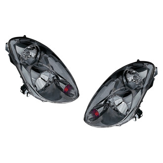 Pacific Best® - Driver and Passenger Side Replacement Headlight Set (Standard Line)