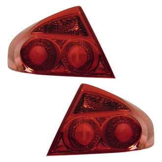 Pacific Best® - Driver and Passenger Side Replacement Tail Lights (Standard Line)