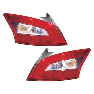 Pacific Best® - Driver and Passenger Side Replacement Tail Lights (Standard Line)