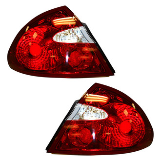 Pacific Best® - Driver and Passenger Side Replacement Tail Lights (Standard Line)