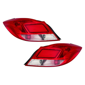 Pacific Best® - Driver and Passenger Side Replacement Tail Lights (NSF Certified)