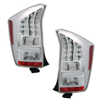 Pacific Best® - Driver and Passenger Side Replacement Tail Lights (Standard Line)
