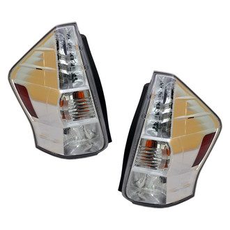 Pacific Best® - Driver and Passenger Side Replacement Tail Lights (CAPA Certified)