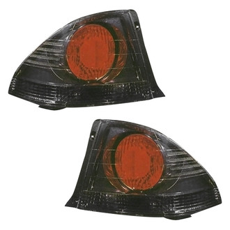 Pacific Best® - Driver and Passenger Side Outer Replacement Tail Lights (Standard Line)