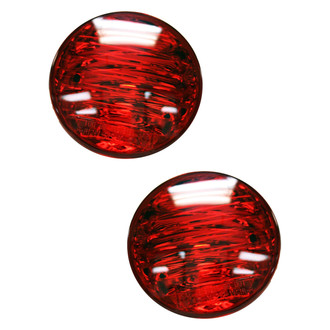Pacific Best® - Driver and Passenger Side Inner Replacement Tail Light Lens and Housings (Standard Line)
