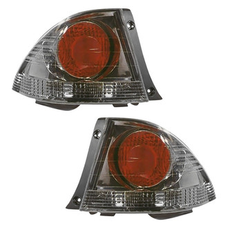 Pacific Best® - Driver and Passenger Side Outer Replacement Tail Lights (Standard Line)
