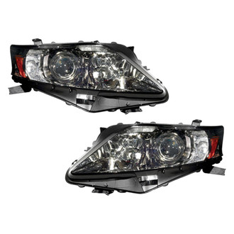 Pacific Best® - Driver and Passenger Side Replacement Headlight Set (Standard Line)