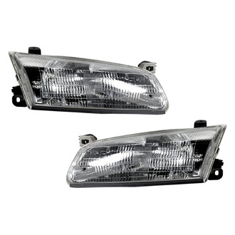 Pacific Best® - Driver and Passenger Side Replacement Headlight Set (CAPA Certified)