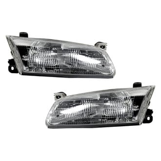 Pacific Best® - Driver and Passenger Side Replacement Headlight Set (Standard Line)