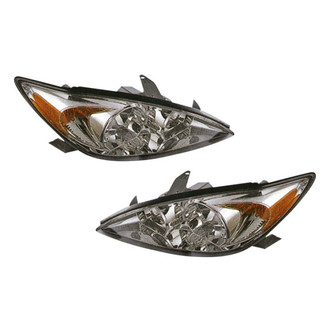 Pacific Best® - Driver and Passenger Side Replacement Headlight Set (CAPA Certified)